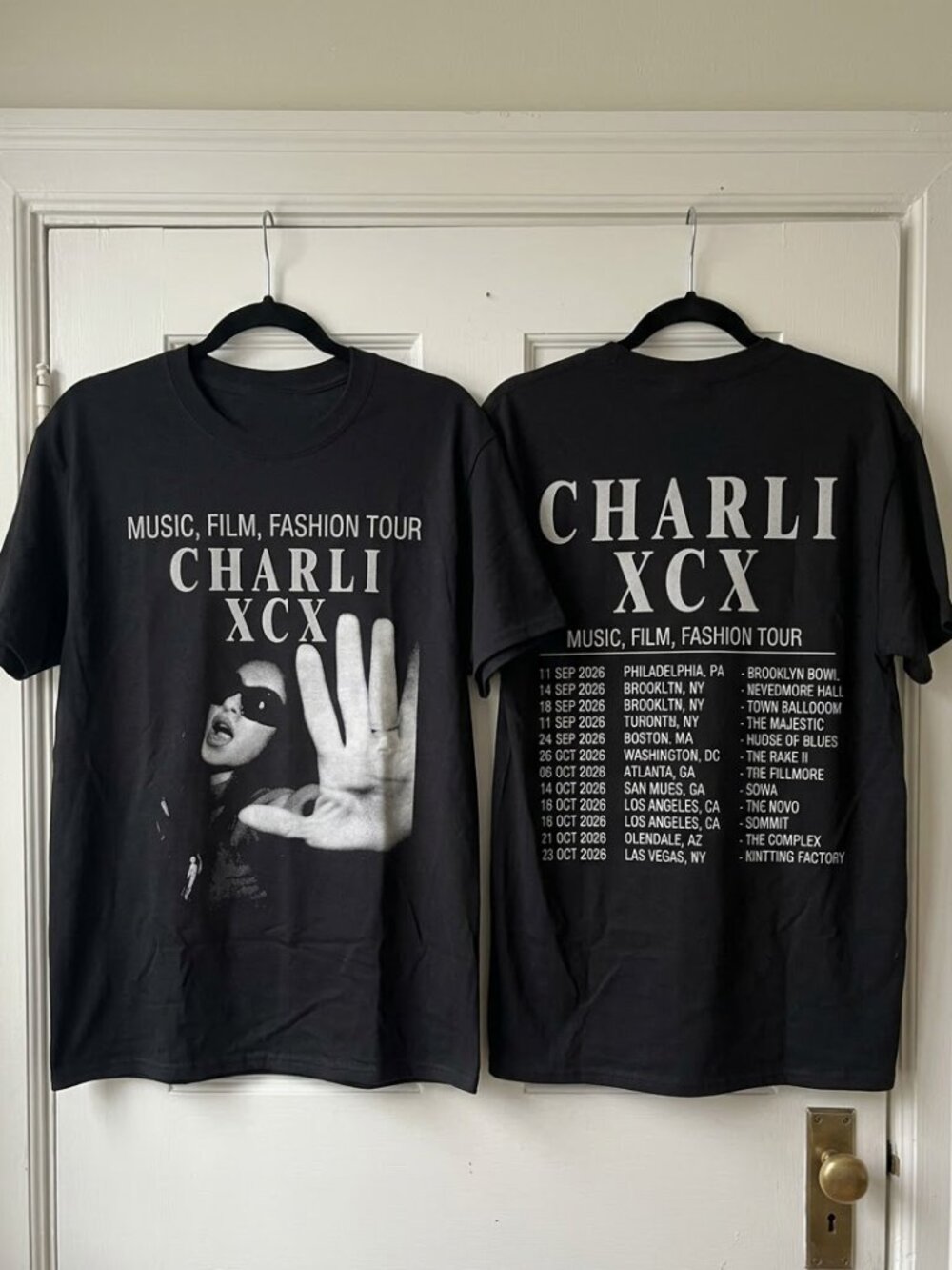 Charli XCX World Tour T-Shirt Reprint